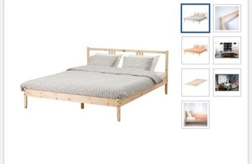 ベッド+折り畳みマットレス+サイドテーブル