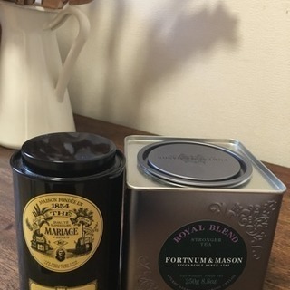 紅茶 空き缶 フォートナム&メイソンとマリアージュ セット