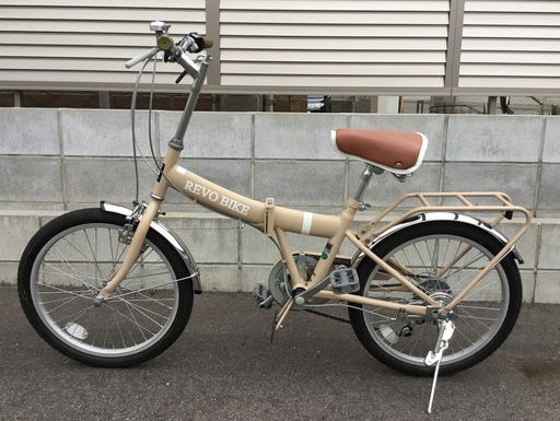 ☆超美車・REVOBIKE・20インチ折りたたみ自転車・シマノ6段変速付き 20型