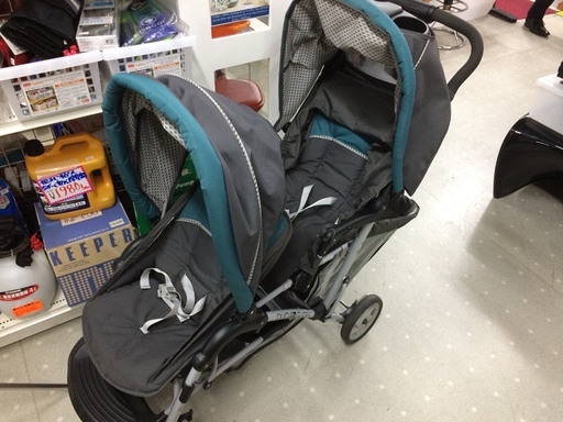 ★来店限定★GRACO　デュオグライダー　2人乗りベビーカー　中古