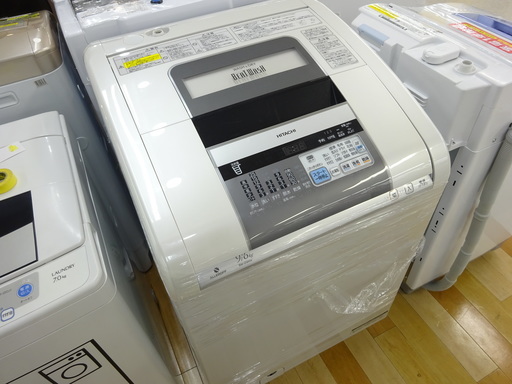 HITACHI(ヒタチ)2012年製 9.0kg縦型洗濯乾燥機 27700円