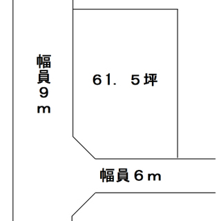 伊賀市白樫・メイン通り角地・60,5坪・売土地
