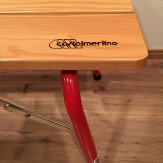 【新品】Castelmerlino　カステルメルリーノ フォールデイングウッドベンチ 100cm