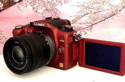 ❤️超豪華おまけ付き❤️パナソニック LUMIX G2 レッド❤️限定1台❤️☆