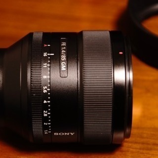 SONY 単焦点レンズ 85mm F1.4GM