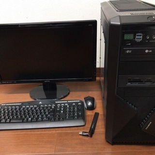 自作PC 第4世代 core i3 GTX750 SSD フルセット