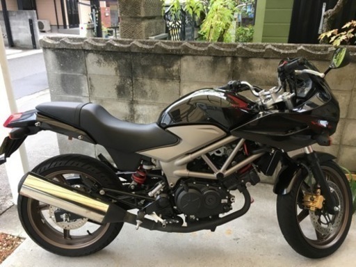 ホンダVTR-F250 黒色ETC付