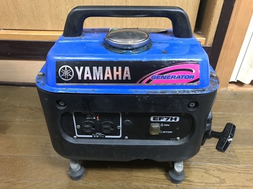 YAMAHA ヤマハ ジェネレーター ポータブル発電機 EF7H