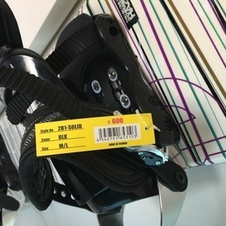 新品・未使用 スノーボード バインディング付き