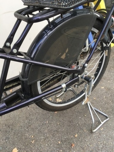 福岡 早良区 mama fre! mini 子供乗せ自転車 ブラック 【公式通販】