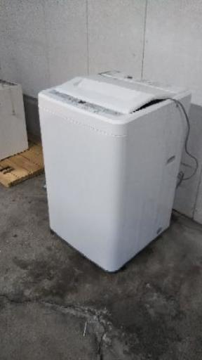 【リサイクルサービス八光　安心の1か月保証　田上店　配達・設置OK】アクア 4.5kg 全自動洗濯機　ホワイトAQUA AQW-S45A