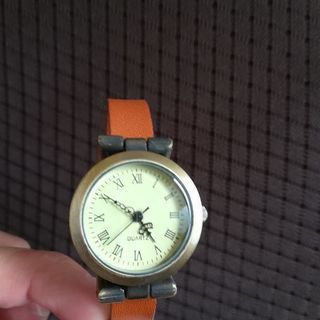ハンドメイドの腕時計　未使用品