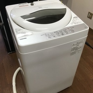 TOSHIBA  洗濯機  5kg  2018年製