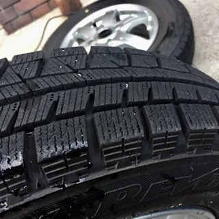 2シーズン使用☆ブリジストンスタッドレスタイヤ☆145/80R13