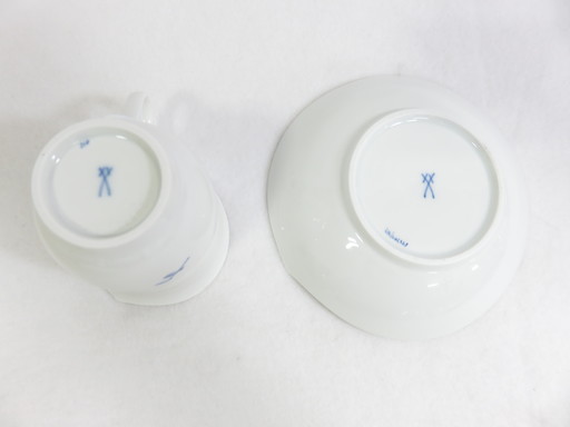 取りに来れる限定】MEISSENのカップ＆ソーサー
