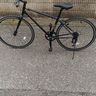 700cクロスバイク自転車　ほぼ新品