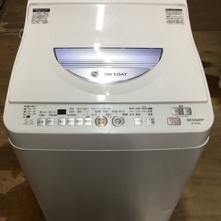 ★SHARP シャープ 全自動洗濯乾燥機 5.5㎏ ES-TG5...
