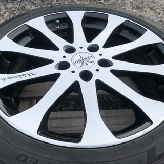 ☆ヴェネルディ 18インチ 7.5J +40 114.3 5H 225/45R18 エスティマ等