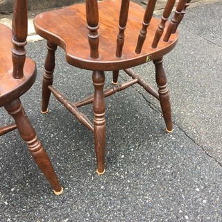 飛騨産業　キツツキ　ウィンザーチェア　2脚セット② 飛騨産業 キツツキ ウィンザーチェア 2脚セット GN61 飛騨産業