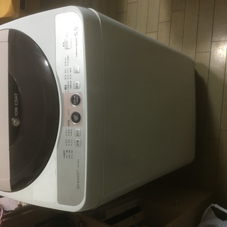 シャープ/簡易乾燥機能付洗濯機 Ag+イオンコート ES-FG5...