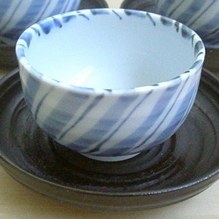 「 賞美堂 」湯呑み 5客セット 和食器 広口 湯のみ 