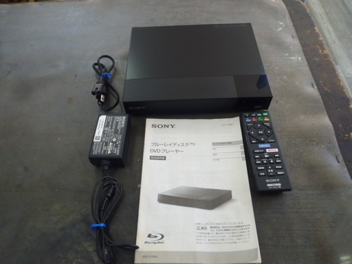 Ｒ 中古 SONY ブルーレイディスクプレーヤー BDP-S1500 2016年製