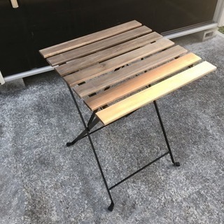 IKEA 折りたたみテーブル（55×54cm）