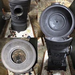 薪ストーブ格安販売！ストーブ台付き！！