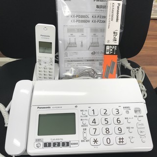 【激安中古箱なし】パナソニック おたっくす ファックス 電話（子...