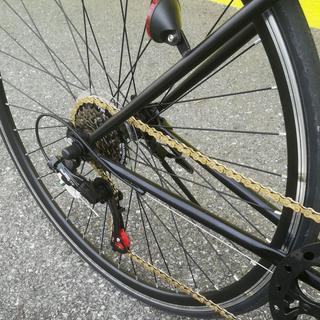 700cクロスバイク自転車　ほぼ新品