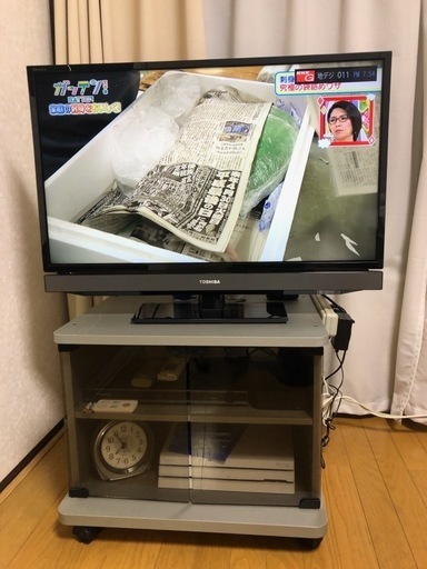 編集ついでに値下げします　TOSHIBA 東芝 液晶テレビ 32V型 REGZA レグザ 32S5