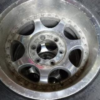 希少サイズ315/75R16ホイールセット4本‼️