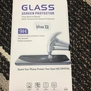 新品！ iPhoneXR用保護ガラス