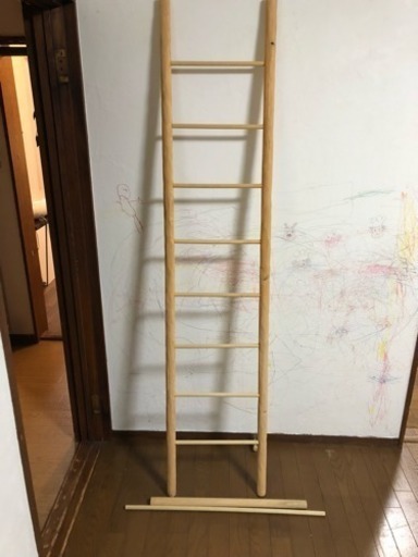 自作のハシゴと端材 9 岡崎の収納家具 その他 の中古あげます 譲ります ジモティーで不用品の処分