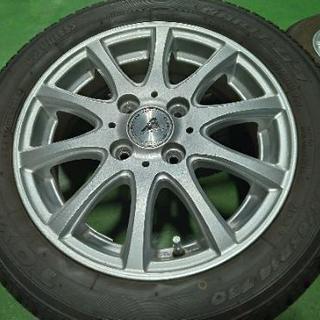 タイヤ、ホイール 軽自動車14インチアルミホイール・155/65 R14