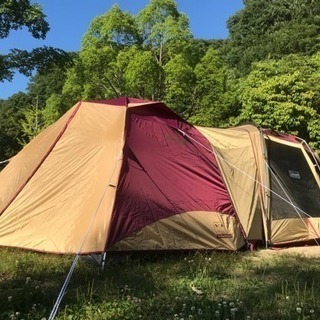 美品人気色 バーガンディ コールマン タフスクリーンタープ/400Coleman