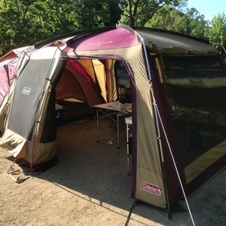 美品人気色 バーガンディ コールマン タフスクリーンタープ/400Coleman