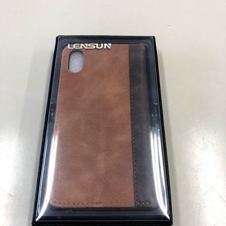 LENSUN iPhone Xs/X 本革レザー手帳型ケース マ...