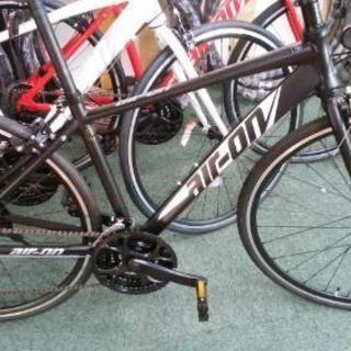 新車】エアーオンⅡ アルミフレーム クロスバイク3×7段 赤【ジモティ