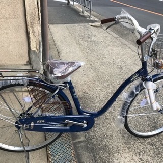 売買成立いたしました 新車  ルヴィア 26インチ  青色