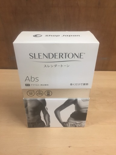 ☆ショップジャパン スレンダートーン abs アブベルト 男女兼用 ダイエット 巻くだけで腹筋 美容機器☆