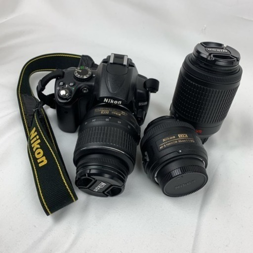 【取引先決定】Nikon D5000ダブルレンズキット+単焦点