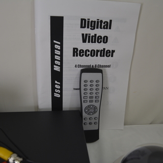 防犯カメラ+DVR(HDD内臓)+集音マイクセット♡♡20M配線付き