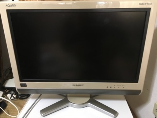 SHARP 液晶テレビ ブラックAQUOS LC-20D30-C