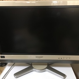 SHARP 液晶テレビ ブラックAQUOS LC-20D30-C