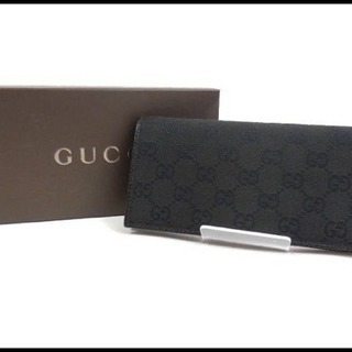 GUCCI グッチ GGキャンバス 二つ折り長財布 118377...