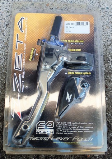 ☆ジータ ZETA ZE43-2311 ピボット パーチ FP/3フィンガー Racing Lever Perch◆The next level