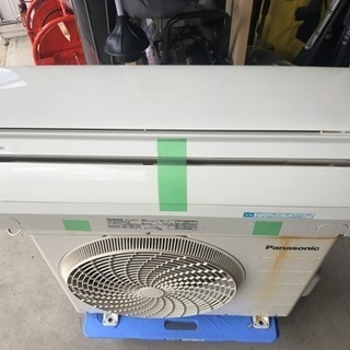 2014年 取り付け込パナソニック 2.2k 6-8畳用 清掃済み - エアコン 