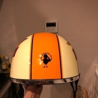 ワンピースデザインのヘルメット(バイク用) 「値下げしました」