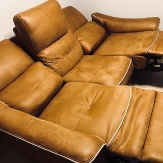 値下げしました！電動リクライニングソファ ヴィンテージ